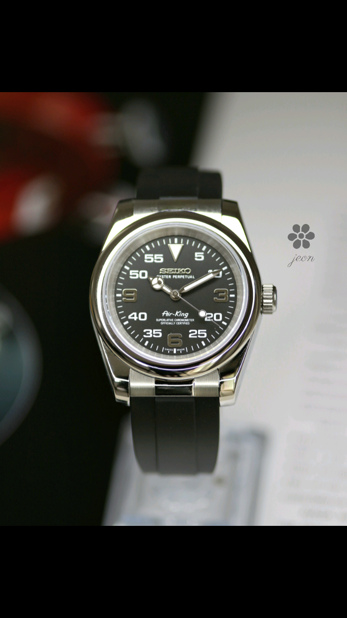 Seiko Oyster Perpetual Air-King Datejust Mod – JourneyAboutTime