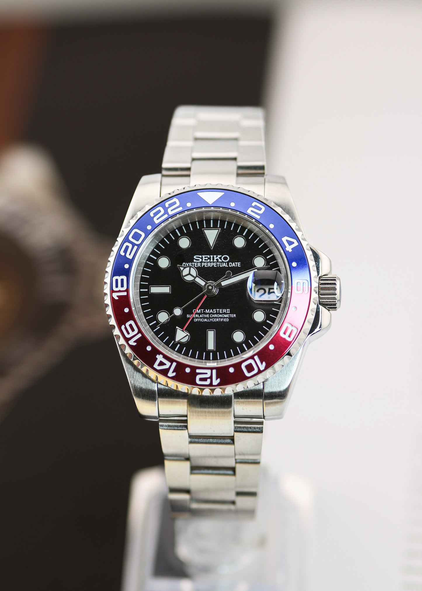 Seiko Pepsi GMT Mod