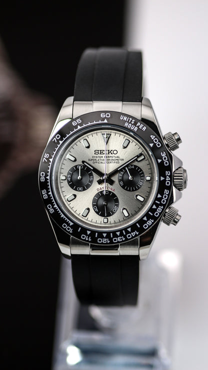 Seitona Gunmetal Chronograph Daytona Mod
