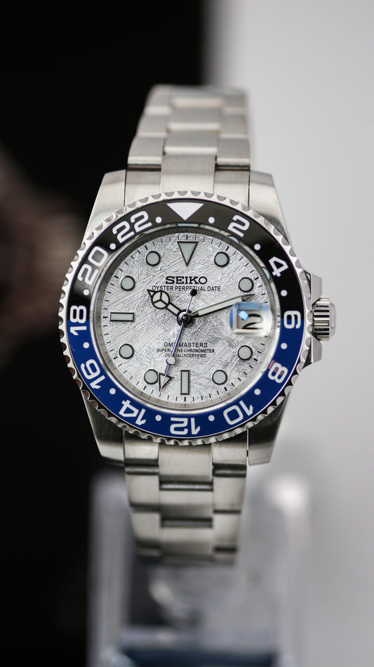 Seiko Batman Meteorite GMT-Master II Mod
