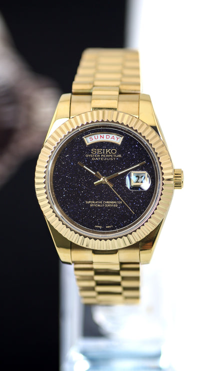Seiko Gold Starnight Day-Date Mod