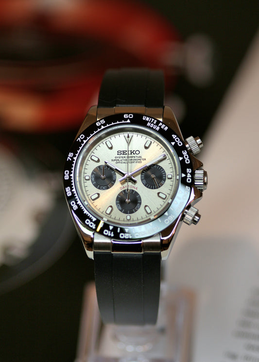 Seitona Gunmetal Chronograph Daytona Mod