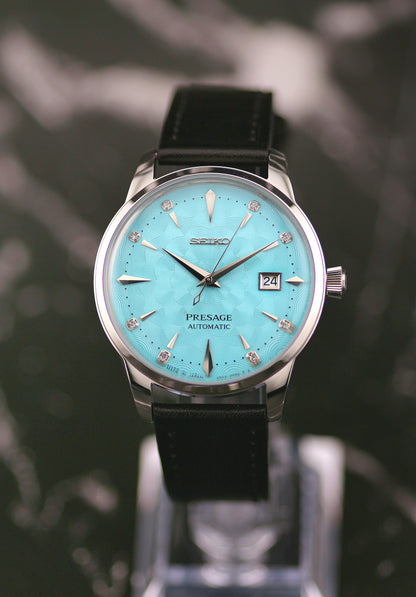 Seiko Cocktail Time Presage Tiffany Blue Dial Mod