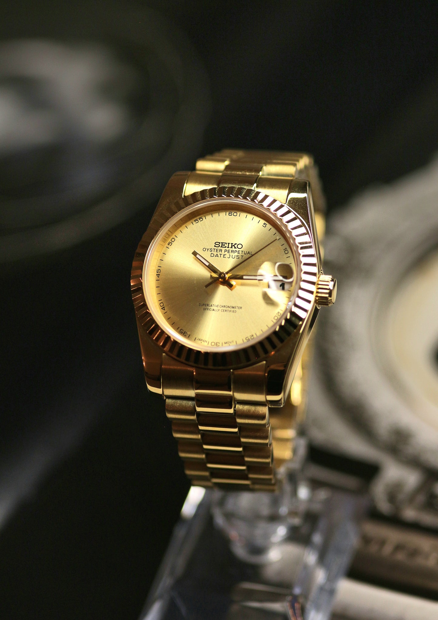 Seiko Gold Datejust President Mod