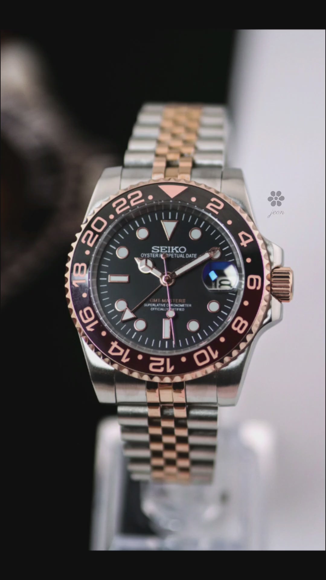 Seiko Root Beer Two-Tone GMT – JourneyAboutTime