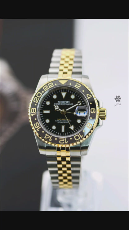 Seiko Bumblebee GMT-Master II Mod