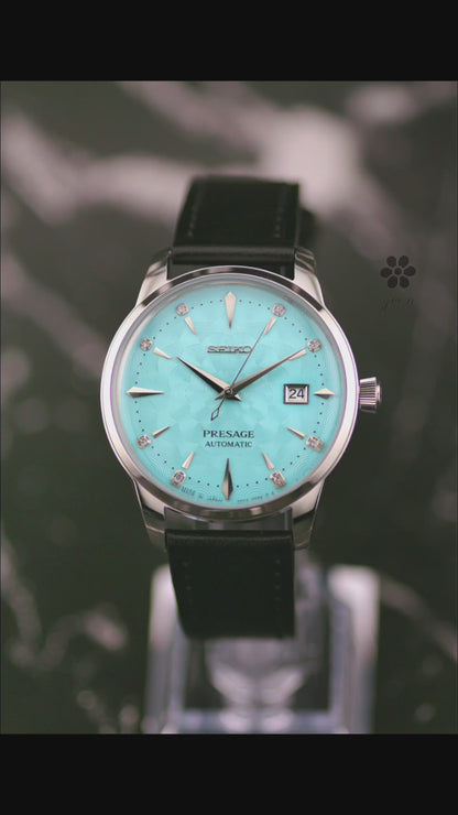 Seiko Cocktail Time Presage Tiffany Blue Dial Mod