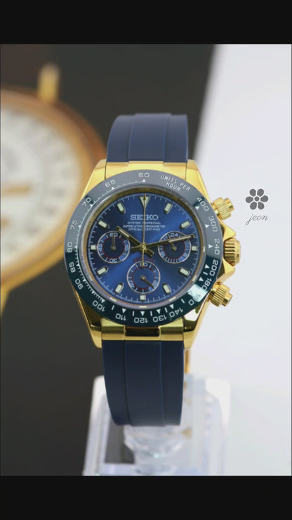 Seitona Midnight Blue Gold Daytona Mod