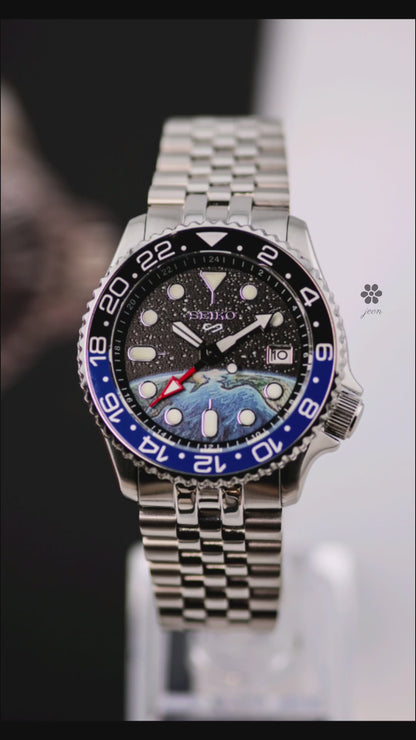 Seiko World of Colors SKX GMT Mod