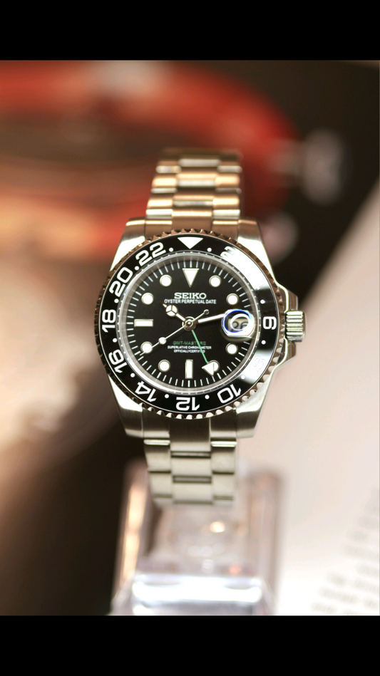 Seiko Green GMT-Master II Mod